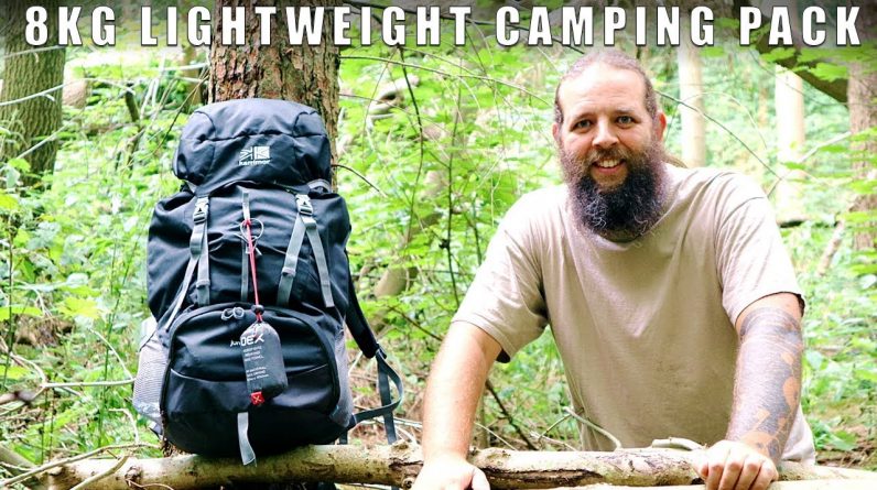 Lightweight Wild Camping Pack LoadOut