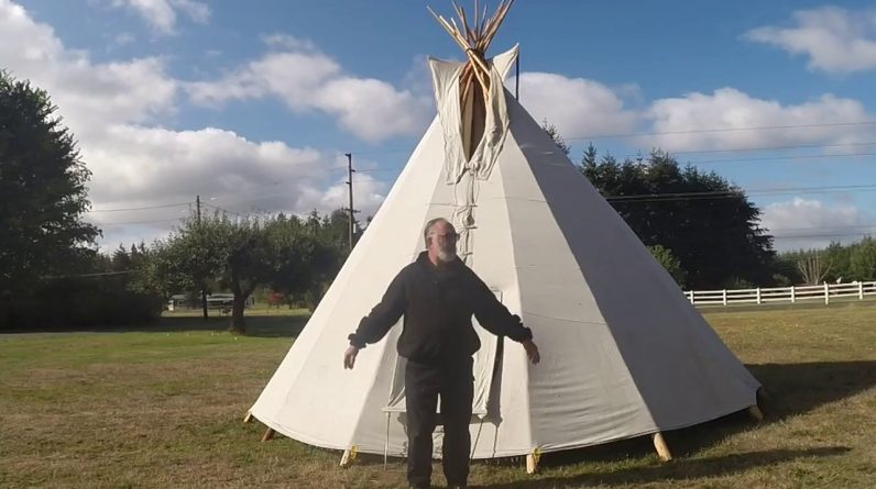 Teepee home made