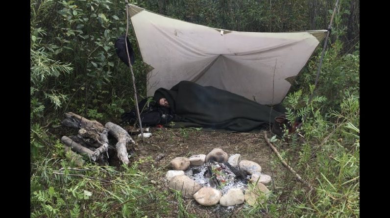 Camping Next to a River and Enjoying the Outdoors